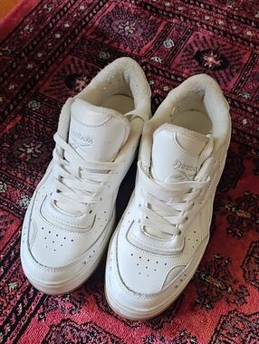 Reebok Women's White Leather Sneakers